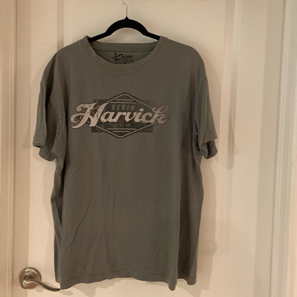 Kevin Harvick tshirt. Good used condition size large​